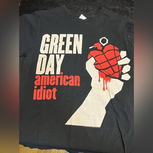 Green Day 2010 Bay Island Sportswear American Idiot Tee Size M